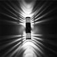 WinniHouse creative double head wall lamp with modern design, suitable for corridor, aisle, or bedside lighting.