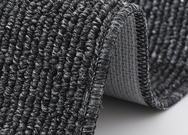 Modern geometric border rug by WinniHouse, antideslizante design with a stylish pattern, perfect for contemporary home decor.