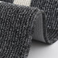 Modern rug with geometric border from WinniHouse, featuring an anti-slip backing, suitable for contemporary home decor.