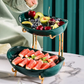 Wooden fruit tray for home use by WinniShop, featuring a spacious design for displaying fresh fruits elegantly.