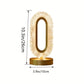 Luxurious oval glass table lamp with USB charging port, decorative night light for living room, bedroom, or festive decor by WinniHouse