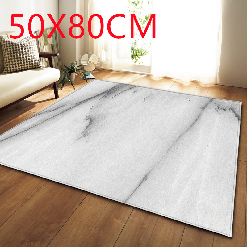Modern marble effect rug by WinniHouse, perfect for living rooms and bedrooms, featuring elegant design and premium quality.