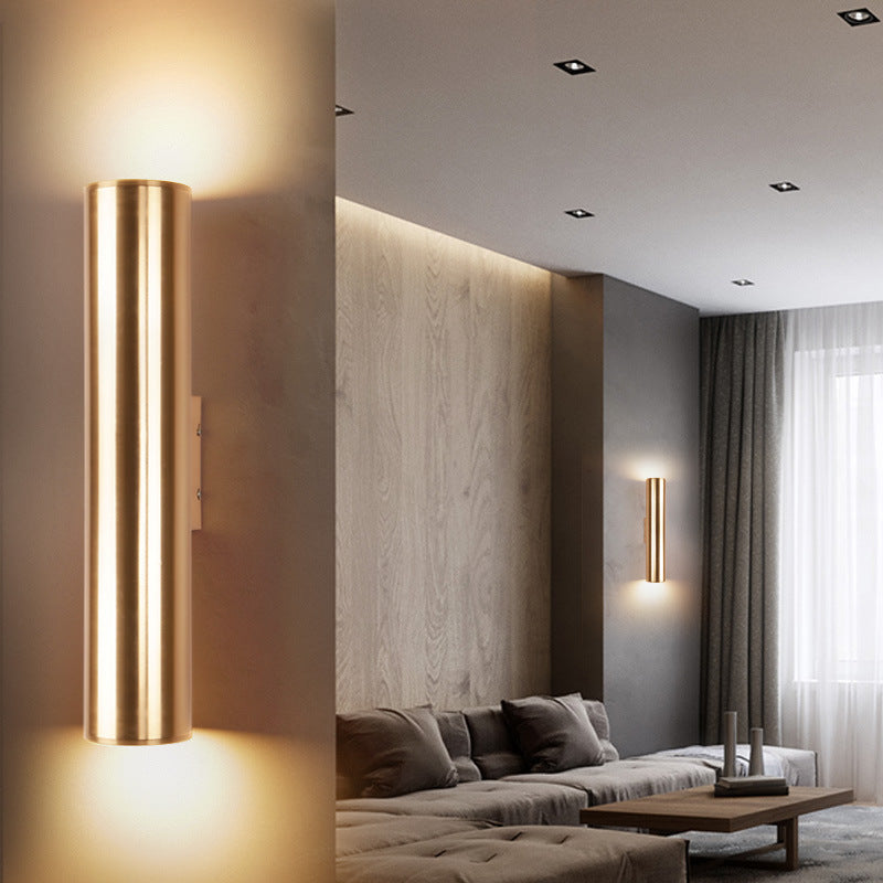 Vintage iron wall lamp by WinniHouse featuring a classic wall-mounted design with a rustic finish.