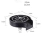WinniHouse bar counter cup washer sink with high-pressure spray and automatic faucet for kitchen coffee pitcher and cup cleaning.