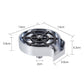 WinniHouse bar counter cup washer with high-pressure spray and automatic faucet for kitchen coffee pitcher and cup cleaning.