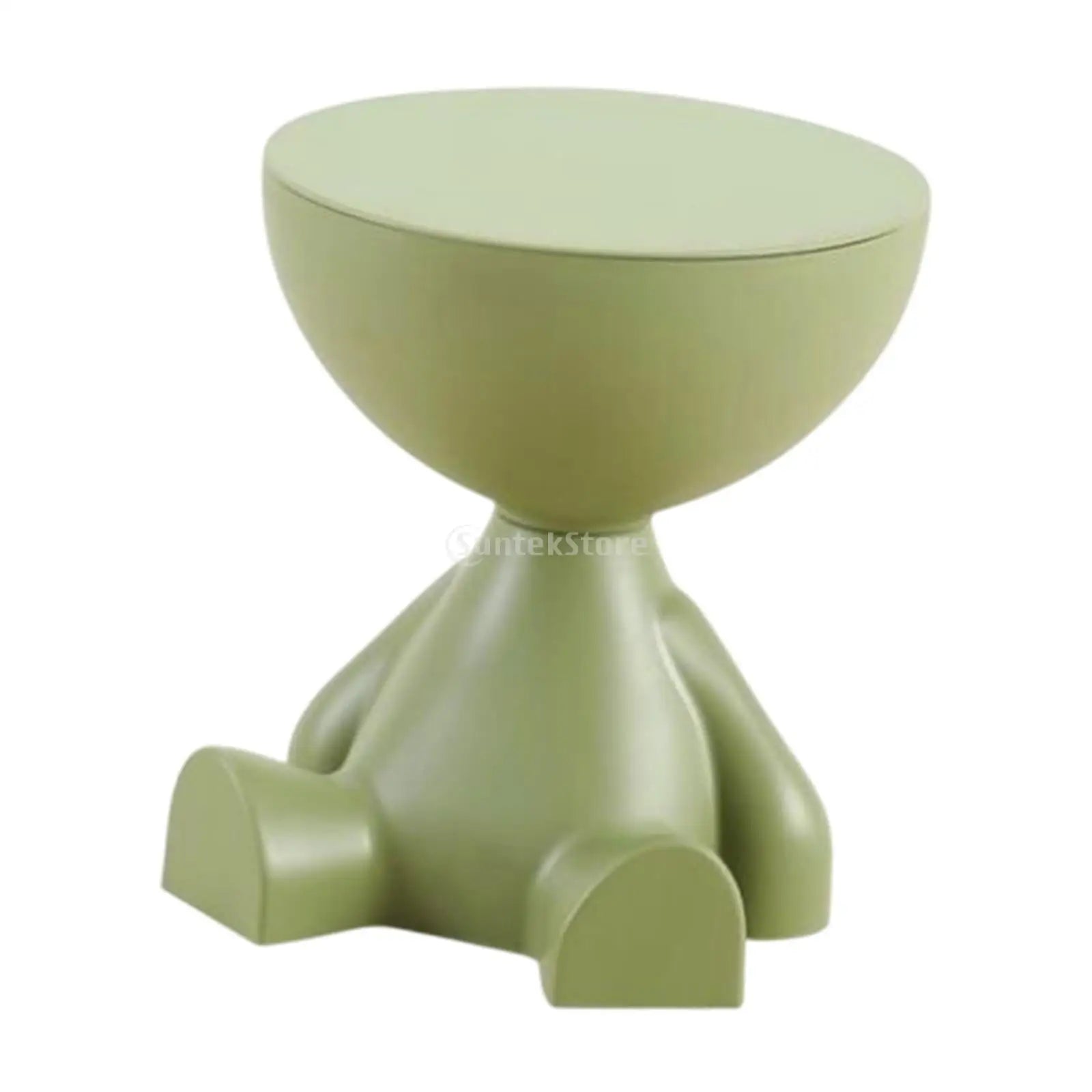 Creative bear-shaped side table by WinniHouse featuring storage space, with a playful and functional design.