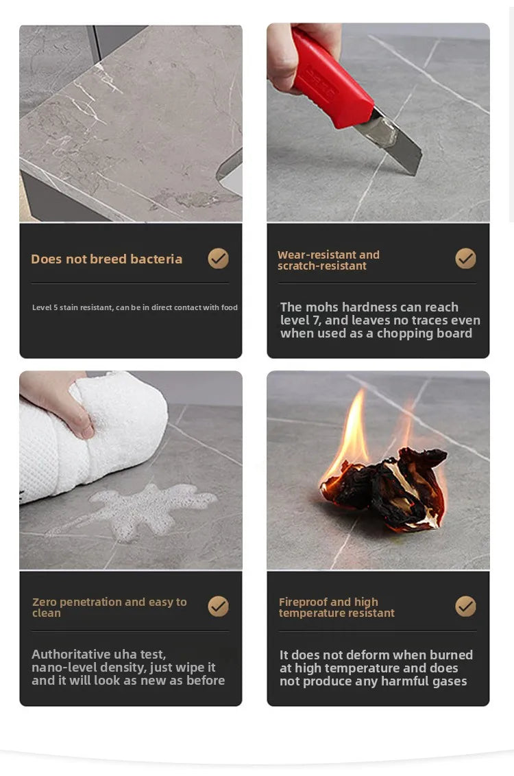 Modern minimalist bathroom vanity set with integrated basin, featuring sleek hand and face washing area, by WinniShop.