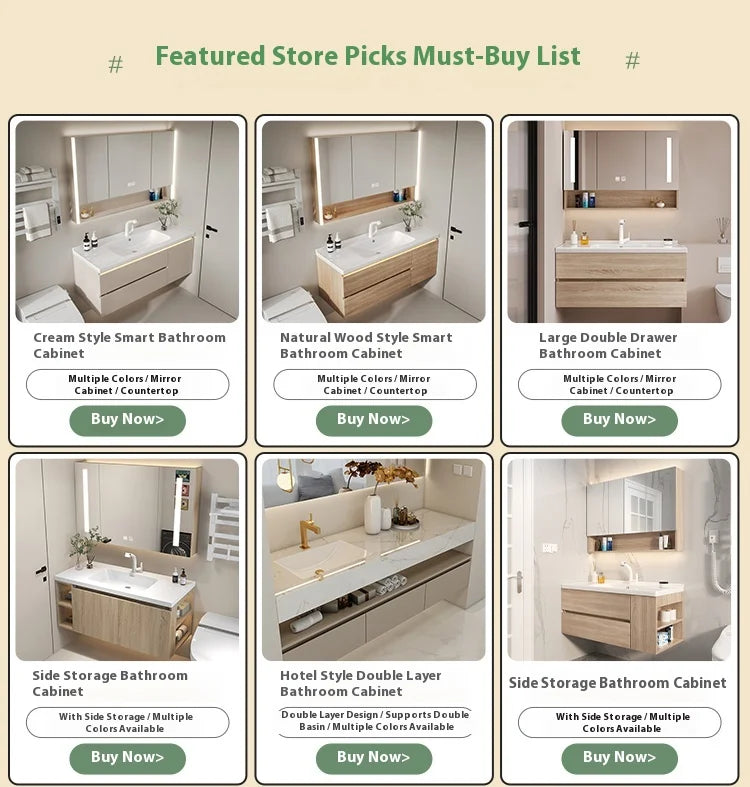 Modern minimalist WinniShop bathroom vanity set with integrated basin, hand wash, face wash, and toilet, sleek and elegant design