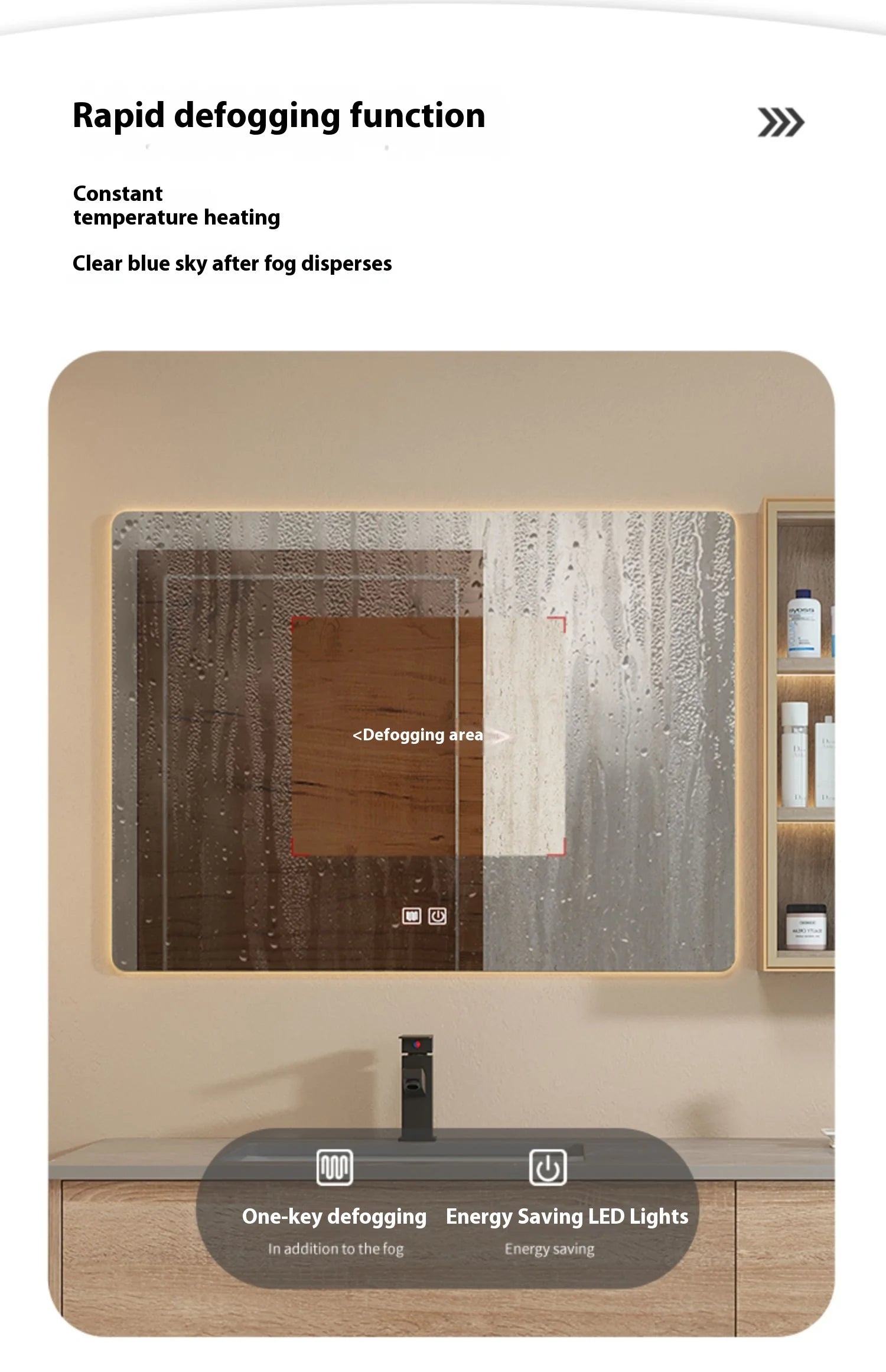 Modern minimalist luxury bathroom vanity set with integrated basin, hand washing, face washing, and toilet washstand by WinniShop.