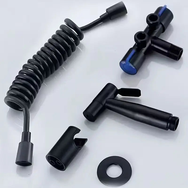 WinniHouse Toilet Companion faucet with flush valve and handle, suitable for bathroom installation, featuring a modern chrome finish.