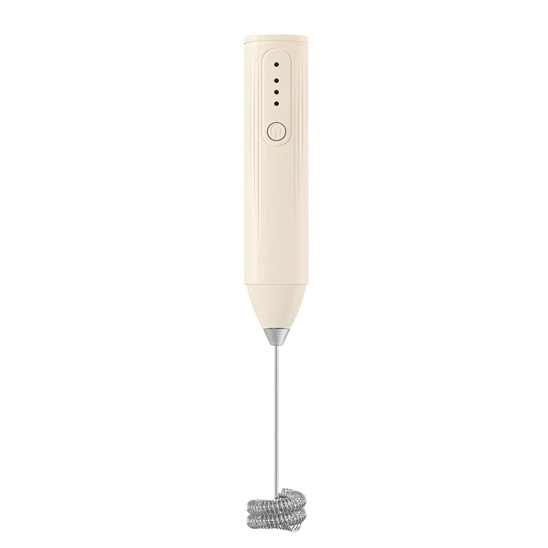 Portable stainless steel mini blender by WinniHouse, showing compact design and stainless steel blades for smoothies or shakes.