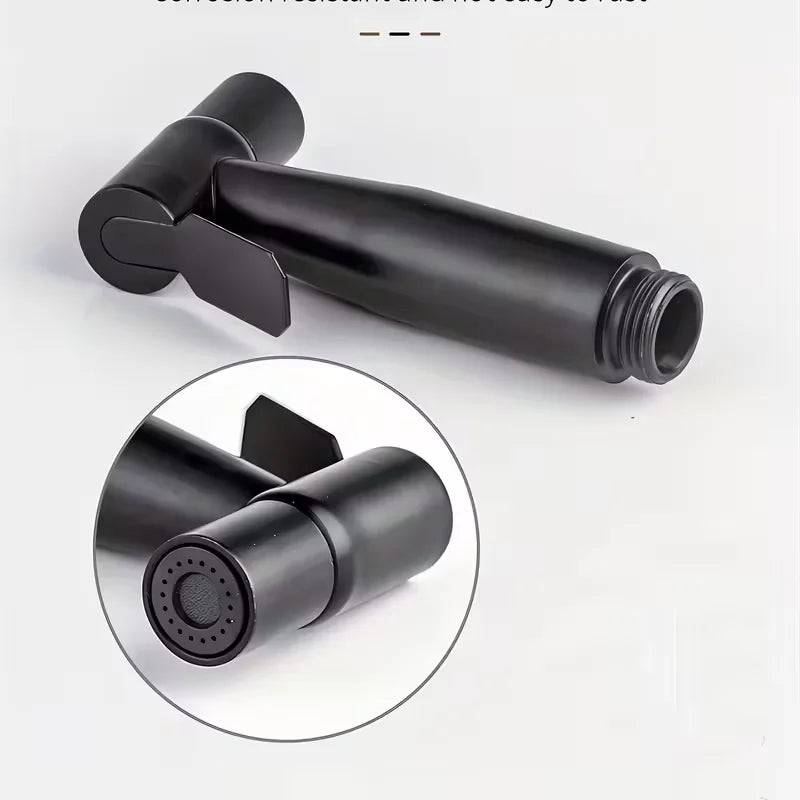 WinniHouse Toilet Companion faucet with discharge valve, featuring a sleek design and easy-to-use controls for bathroom use.