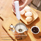 Portable stainless steel mini blender by WinniHouse, compact design with a sleek finish for smoothies and drinks.