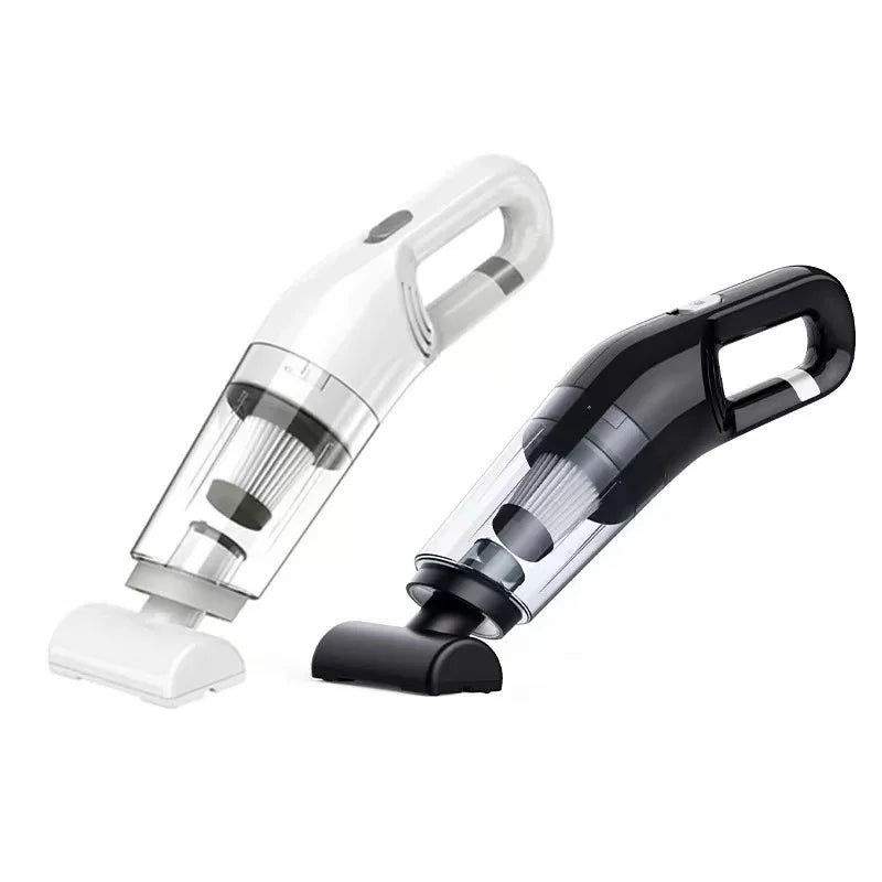 WinniShop LEIBOO car vacuum cleaner, portable handheld cordless device with 10,000PA suction for cleaning car interiors.