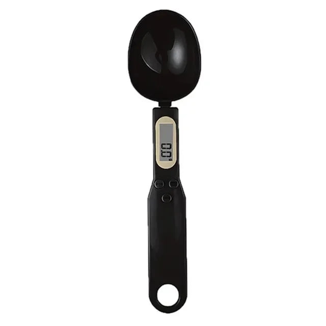 Digital 500g kitchen measuring spoon from WinniHouse with LCD display, precise 0.5g accuracy, ideal for accurate cooking measurements.