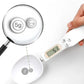 Digital 500g kitchen measuring spoon by WinniHouse with LCD display, precision 0.5g, perfect for accurate cooking and baking.