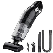 Portable WinniShop LEIBOO car vacuum cleaner with 10000PA suction, handheld wireless mini vacuum for car and home cleaning.