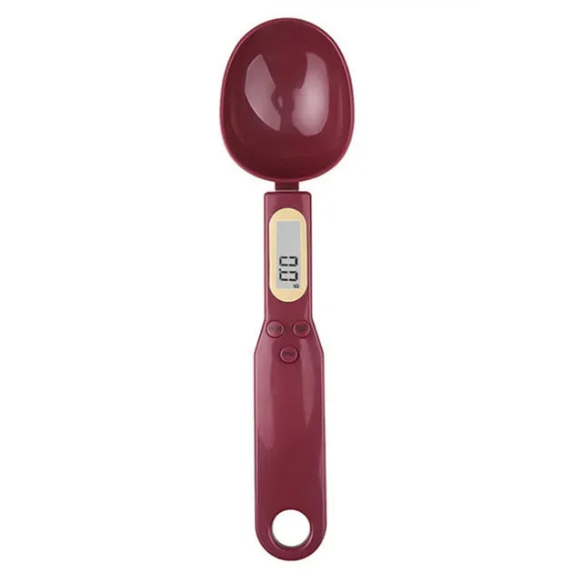 Digital 500g kitchen measuring spoon by WinniHouse, precision scale with LCD display for accurate cooking measurements.