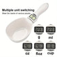 Digital food measuring spoon by WinniShop with built-in scale for accurate pet and kitchen ingredient measurements.