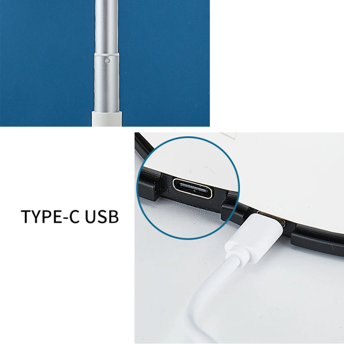 Portable WinniHouse foldable air cooler fan with remote control, shown with adjustable vents and compact design.