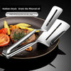 WinniHouse stainless steel fish fillet clip and barbecue tongs, kitchen utensils for grilling and home cooking.
