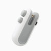 WinniShop mini handheld heat sealer for plastic food bags with clip, portable food packaging and sealing device in use.